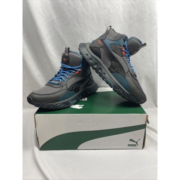 [386321-01] Mens Puma Wild Rider Mid 'Castlerock' Size 8.5 - Picture 1 of 13